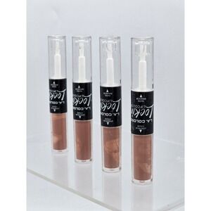 4 Lot L.A. COLORS Lockin'Lip Color - Color Trendsetter‎ CLG367